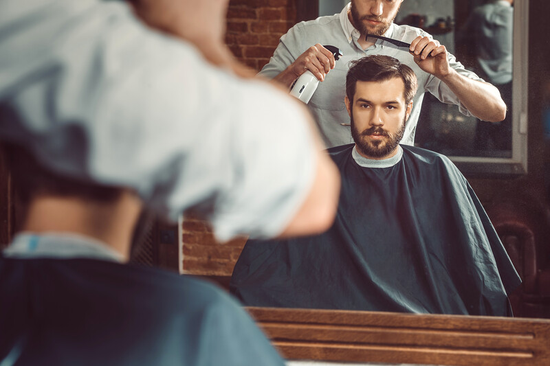 cheveux courts homme